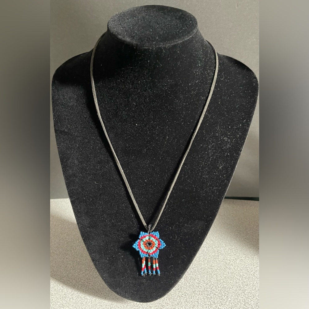 Handcrafted Native Beaded Necklace